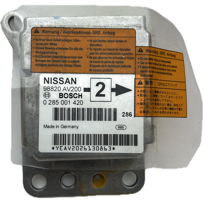 Nissan Serena C26 Airbag-Steuergerät Reparatur