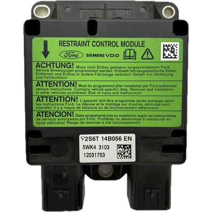 Ford Fiesta Mk2 Airbag-Steuergerät Reparatur