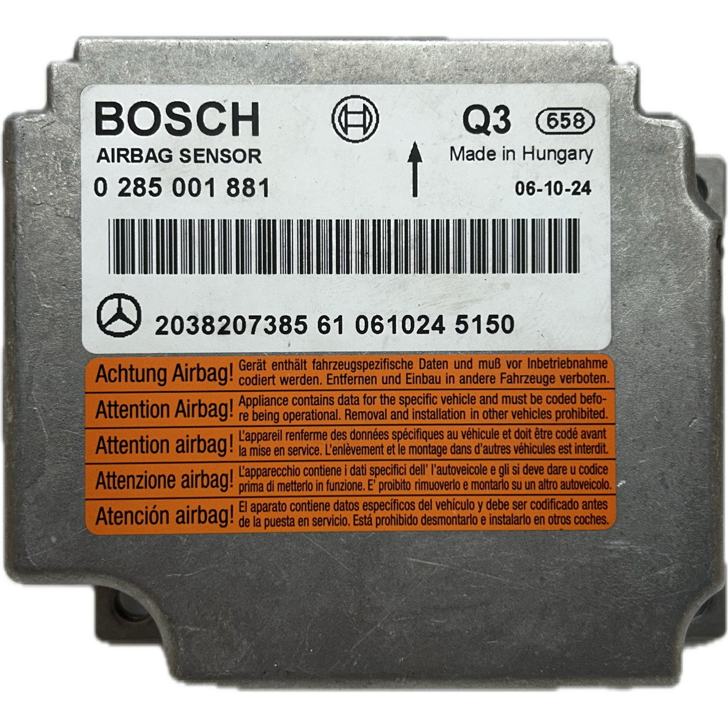 Mercedes-Benz CLK C209 Coupé Airbag-Steuergerät Reparatur