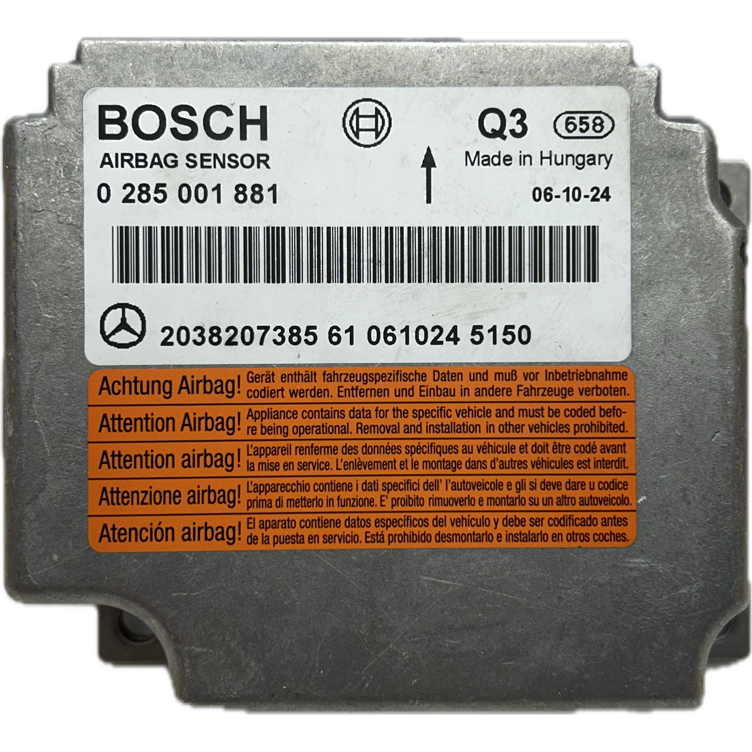 Mercedes-Benz CLK C209 Coupé Airbag-Steuergerät Reparatur