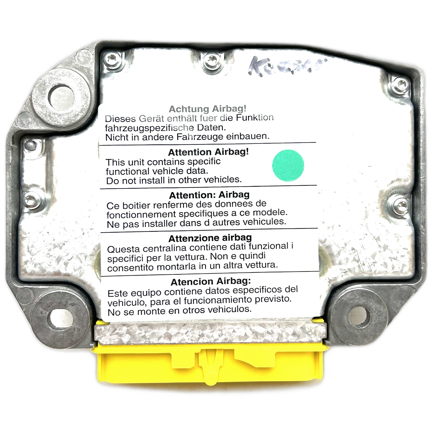 Porsche Cayman 718 Airbag-Steuergerät Reparatur