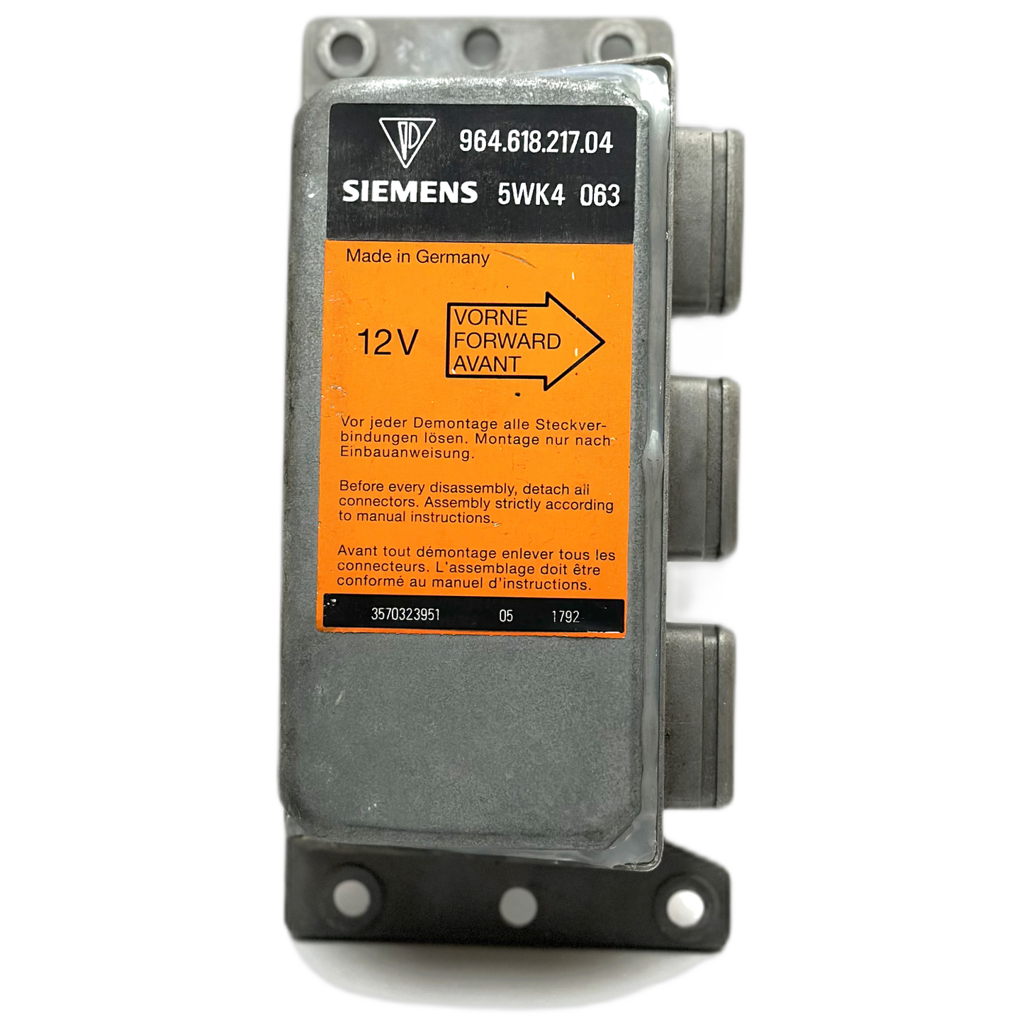 Porsche 968 Coupé/ Cabrio Airbag-Steuergerät Reparatur