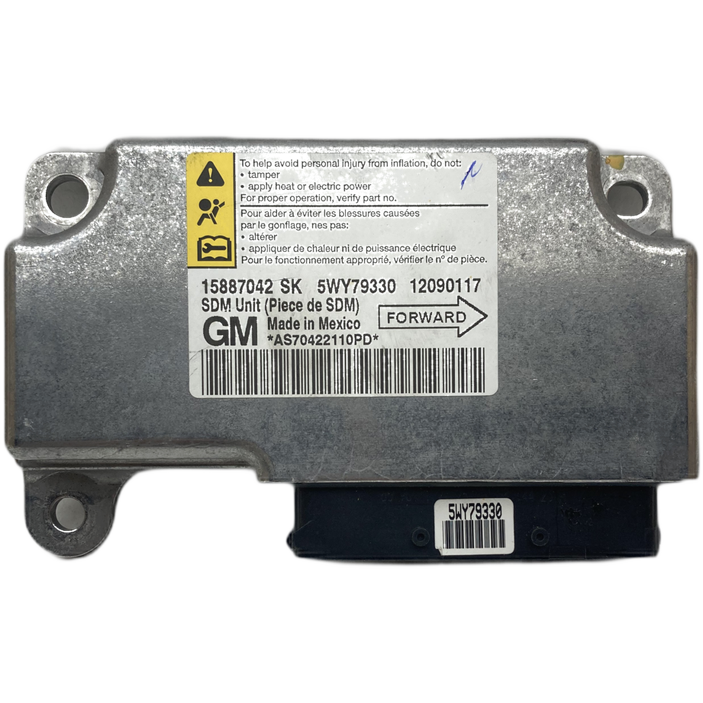 Pontiac Solstice Coupe Airbag-Steuergerät Reparatur