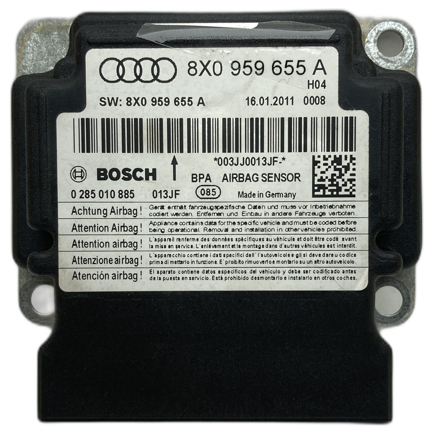 Audi S1 8X Airbag-Steuergerät Reparatur