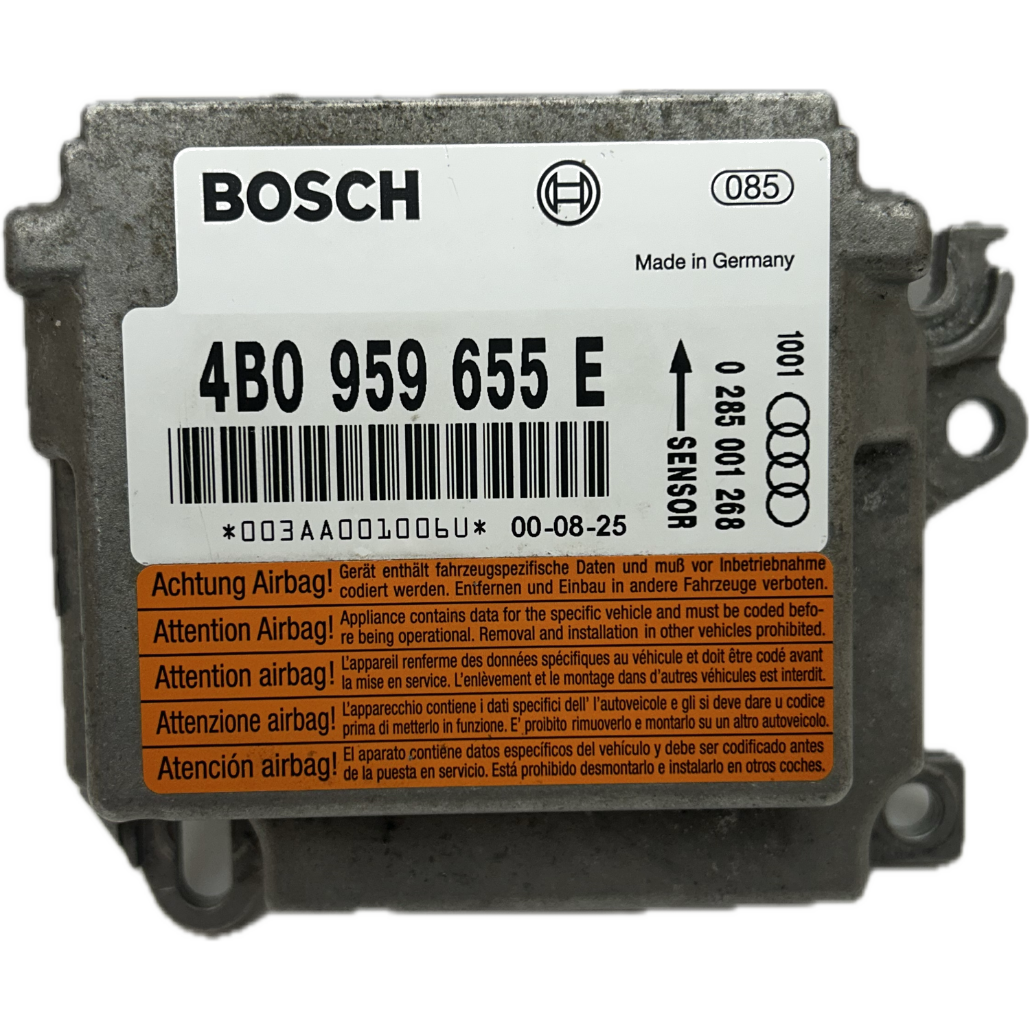 Audi A6 4B Avant Airbag-Steuergerät Reparatur